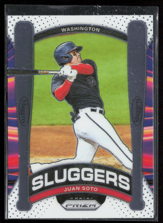 2021 Panini Prizm #SL5 Juan Soto Sluggers
