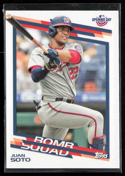 2022 Topps Opening Day #BS-20 Juan Soto Bomb Squad