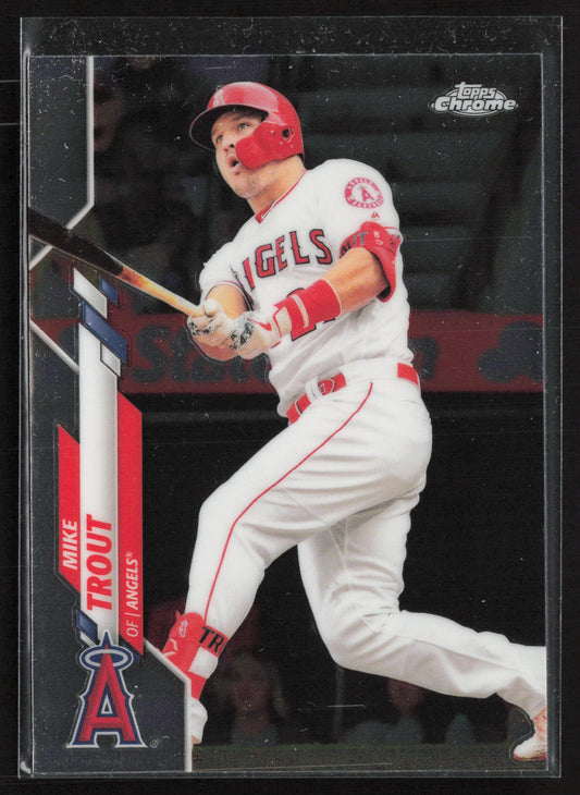 2020 Topps Chrome #1 Mike Trout