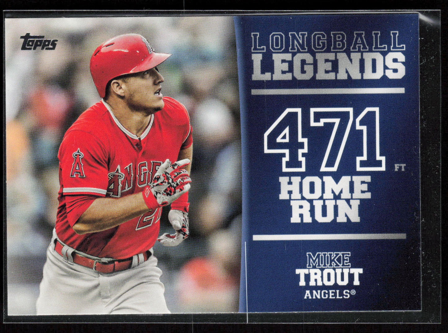 2018 Topps #LL-49 Mike Trout Longball Legends