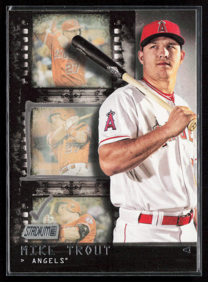 2016 Stadium Club #CS-2 Mike Trout Contact Sheet