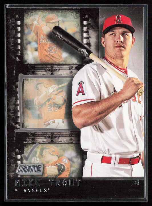 2016 Stadium Club #CS-2 Mike Trout Contact Sheet