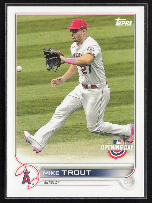 2022 Topps Opening Day #27 Mike Trout