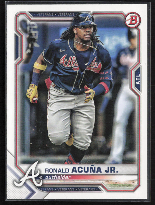 2021 Bowman #62 Ronald Acuña Jr.
