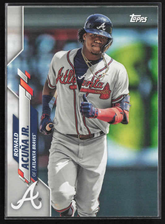 2020 Topps National League Standouts #NL-10 Ronald Acuña Jr.