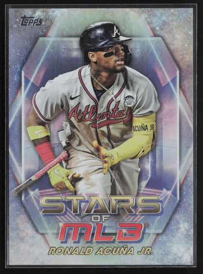 2023 Topps #SMLBC-3 Ronald Acuña Jr. Stars of MLB Chrome