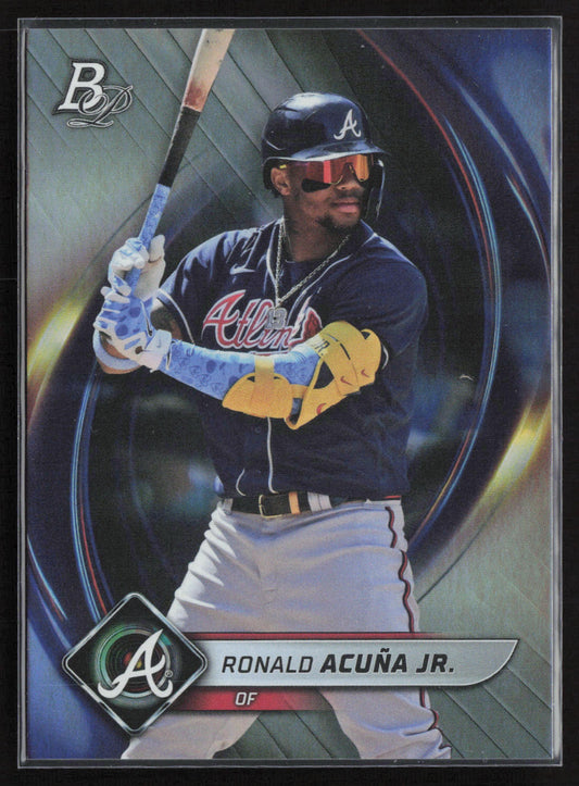 2022 Bowman Platinum #30 Ronald Acuña Jr.