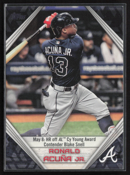 2019 Topps #RA-19 Ronald Acuña Jr. Player Highlights