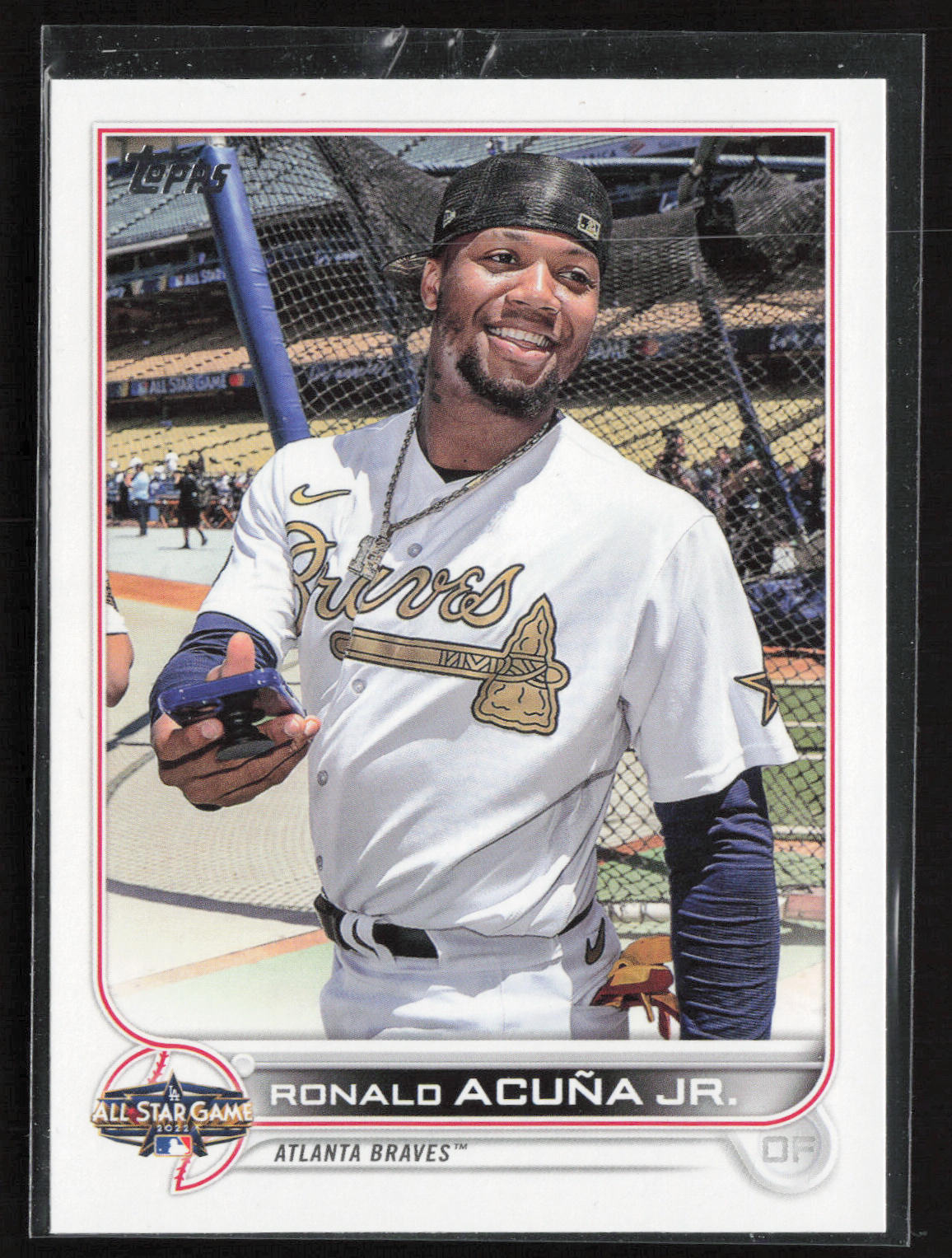 2022 Topps Update #ASG-17 Ronald Acuña Jr. 2022 MLB All-Star Game