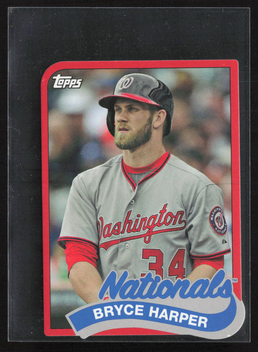 2014 Topps Update #TM-BH Bryce Harper 1989 Die Cut Minis