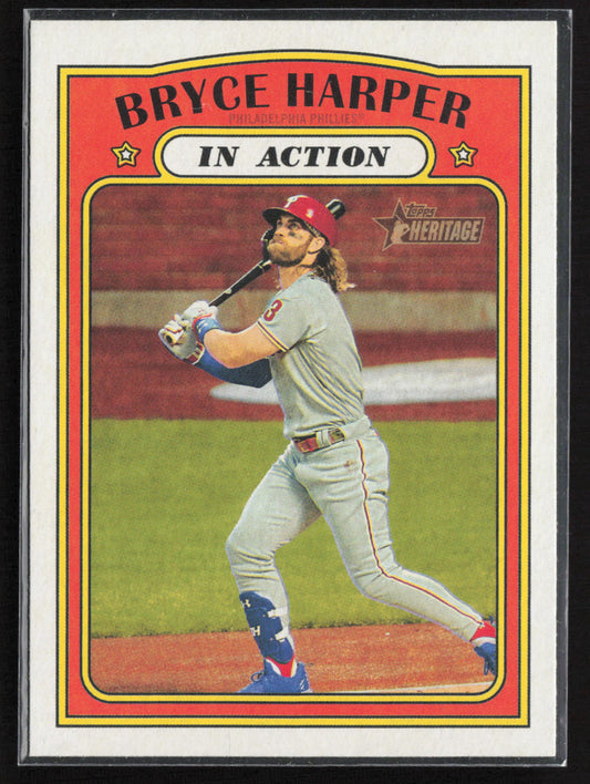 2021 Topps Heritage #14 Bryce Harper