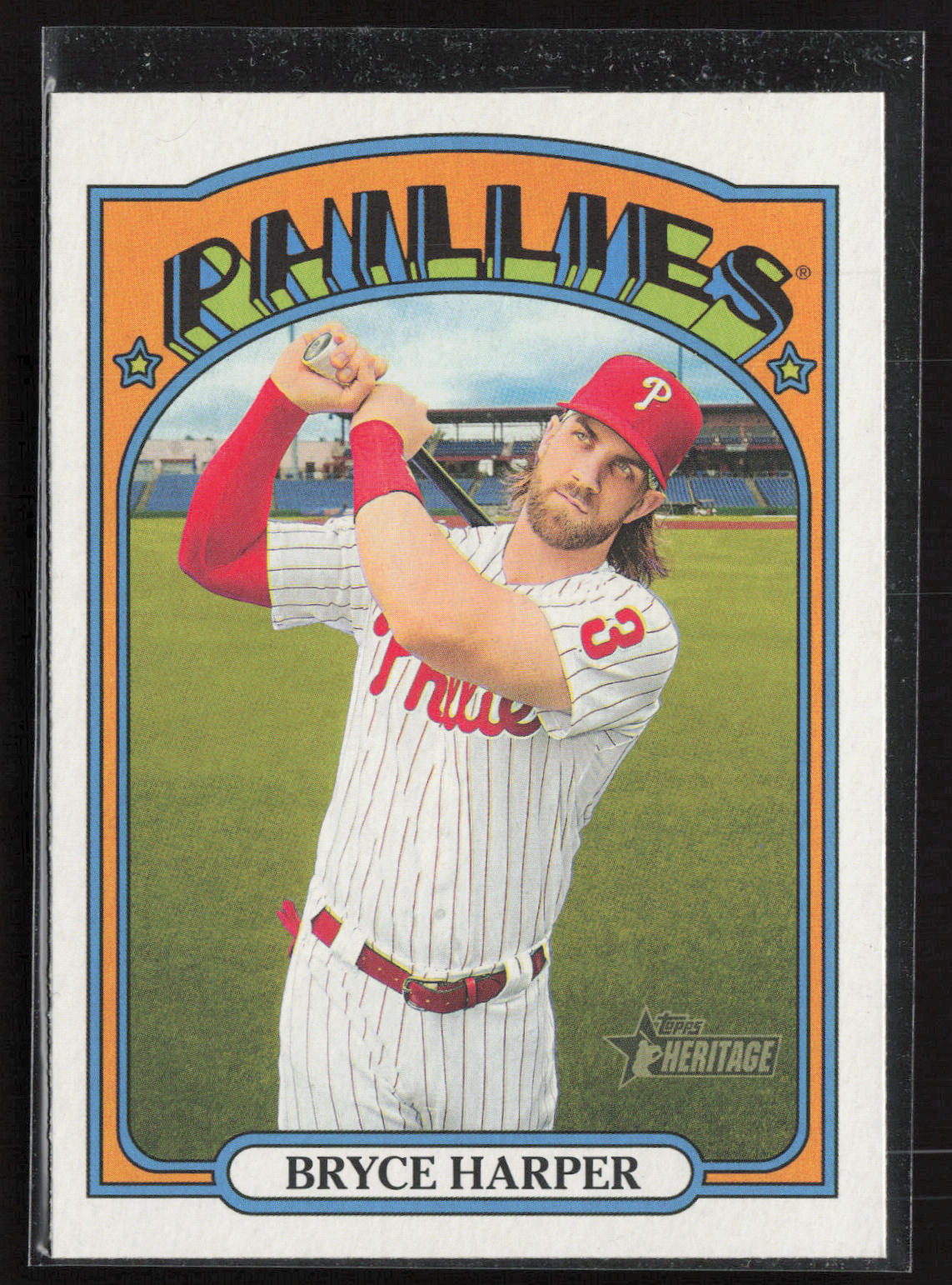 2021 Topps Heritage #13 Bryce Harper