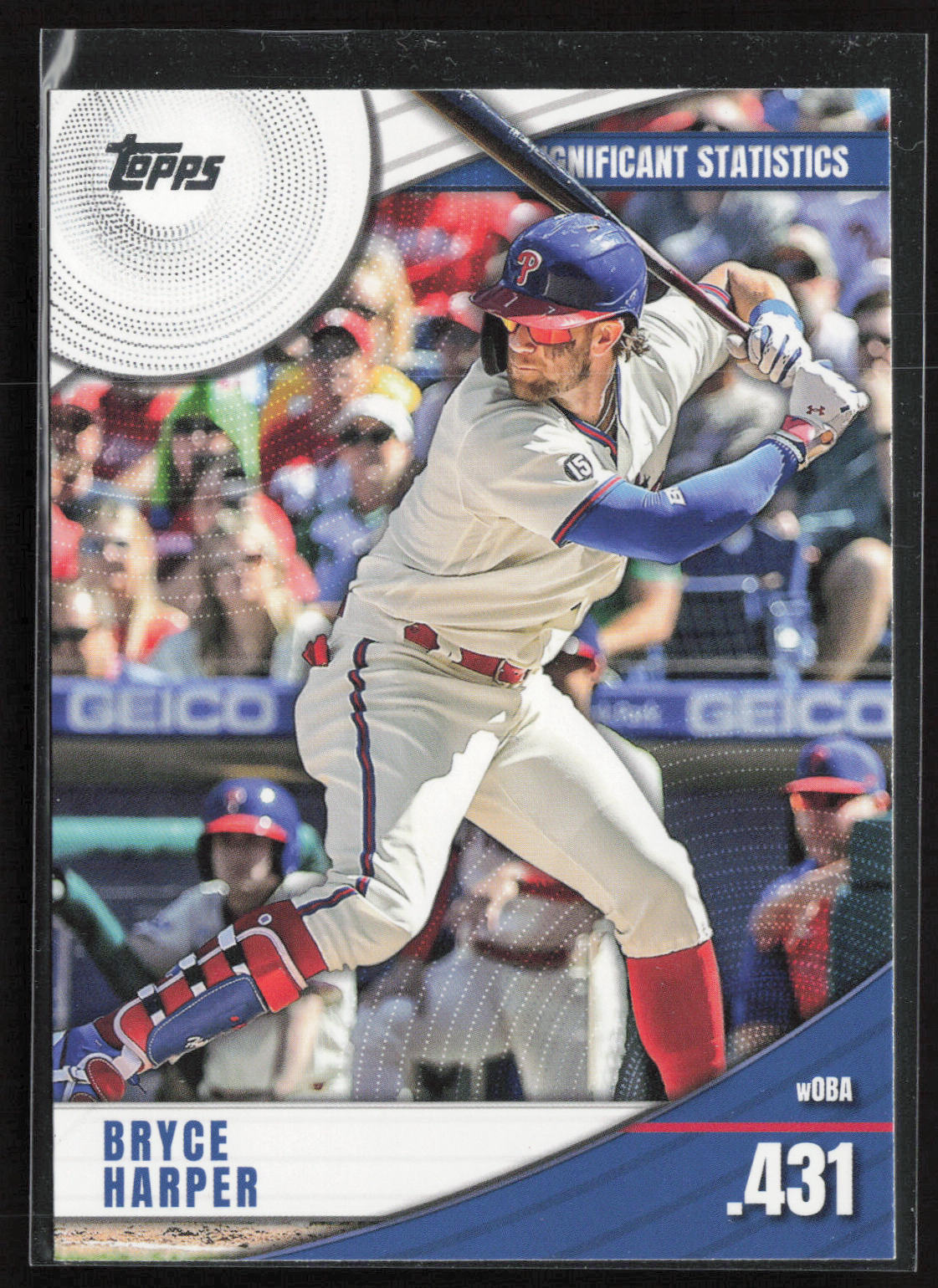 2022 Topps #SS-11 Bryce Harper Significant Statistics