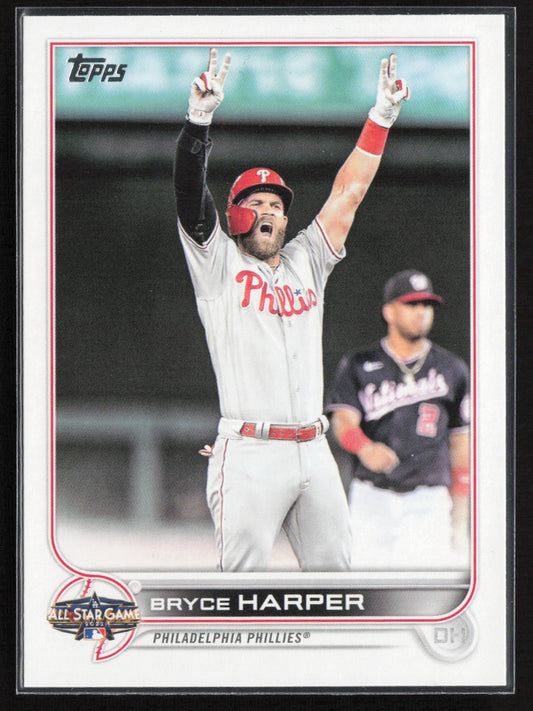 2022 Topps Update #ASG-47 Bryce Harper 2022 MLB All-Star Game