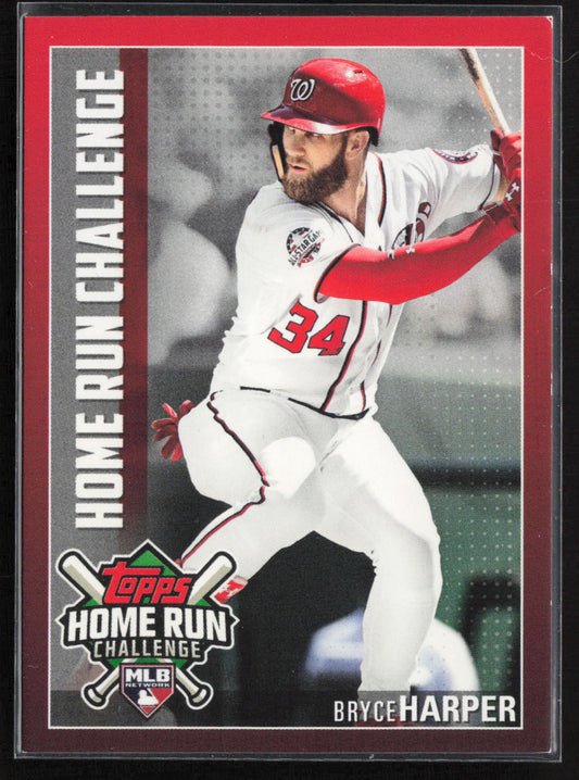 2019 Topps #HRC-7 Bryce Harper Home Run Challenge Codes series 1