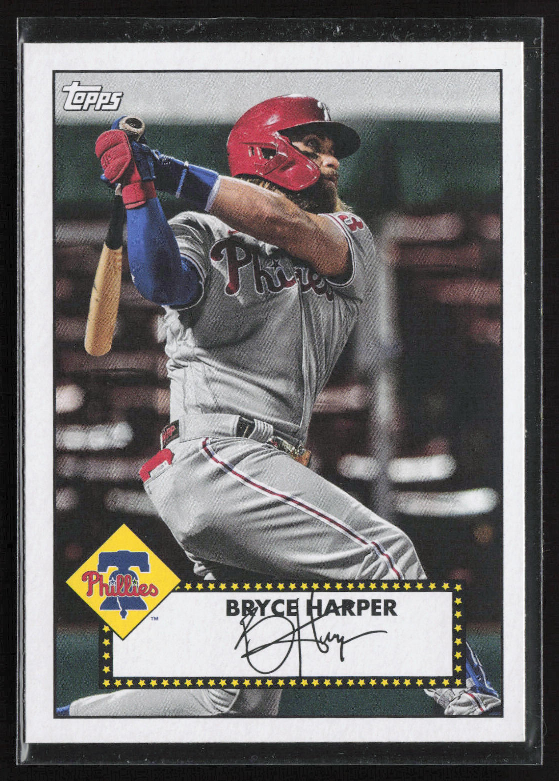 2021 Topps #T52-21 Bryce Harper 1952 Topps Redux