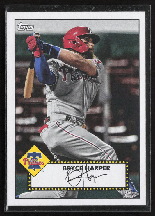 2021 Topps #T52-21 Bryce Harper 1952 Topps Redux