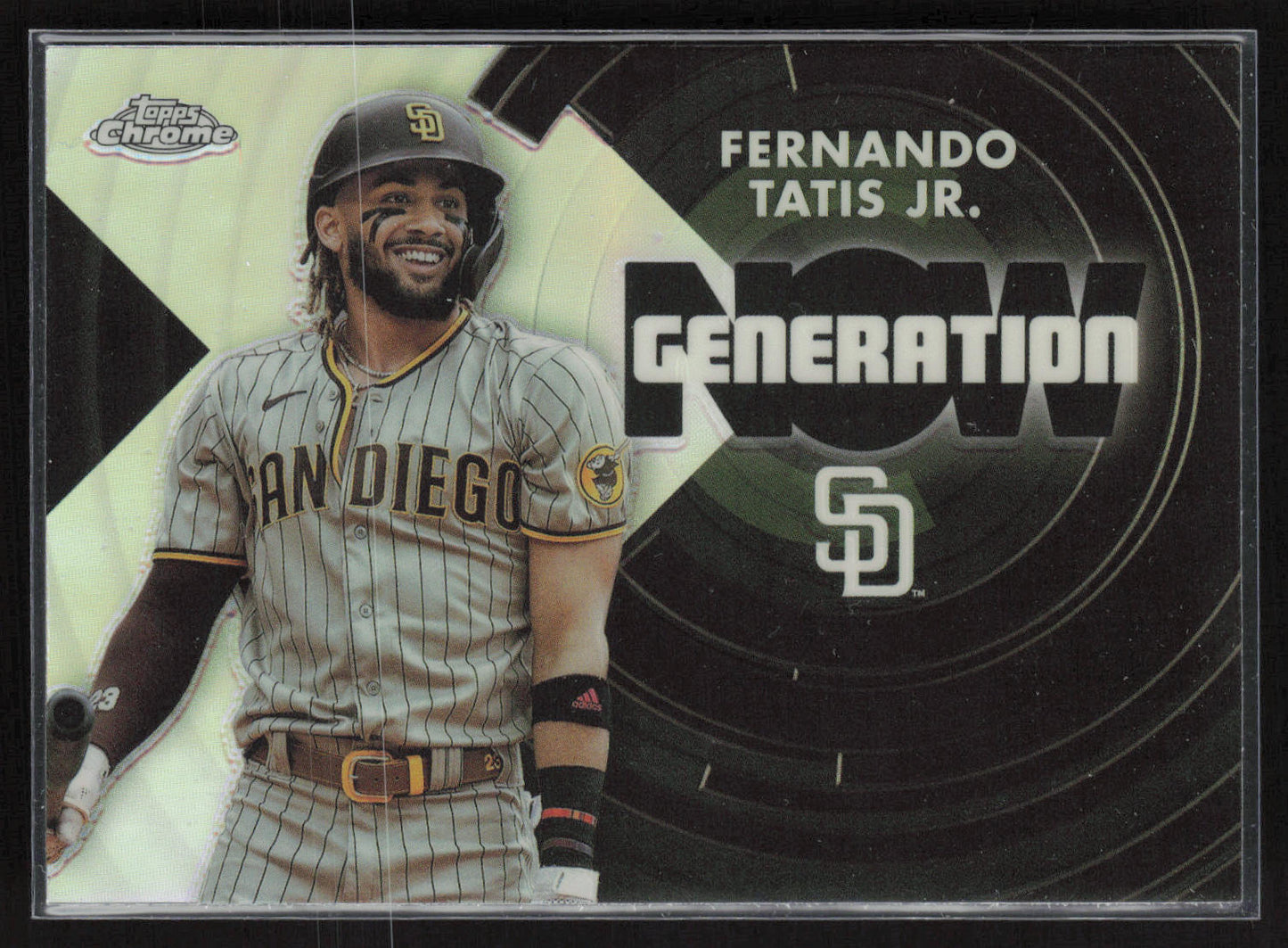 2022 Topps Chrome Update #GNC-2 Fernando Tatis Jr. Generation Now Chrome Black