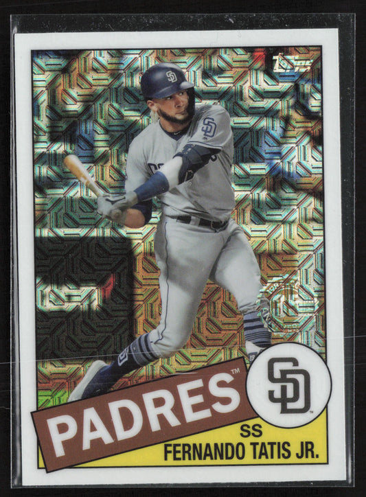 2020 Topps Update #CPC-35 Fernando Tatis Jr. 1985 Topps Chrome Silver Pack