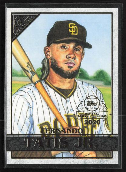 2020 Topps Chrome #GP-3 Fernando Tatis Jr. Topps Gallery NBCD Preview