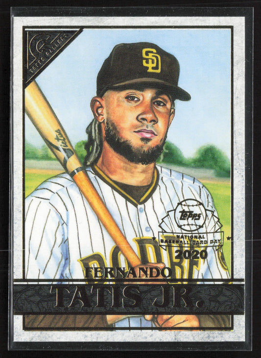 2020 Topps Chrome #GP-3 Fernando Tatis Jr. Topps Gallery NBCD Preview