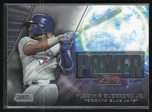 2020 Stadium Club #PZ-8 Vladimir Guerrero Jr. Power Zone