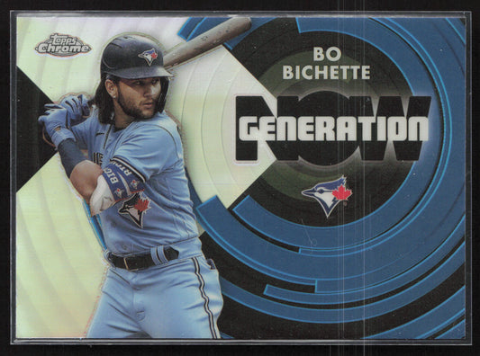 2022 Topps Chrome Update #GNC-6 Bo Bichette Generation Now Chrome
