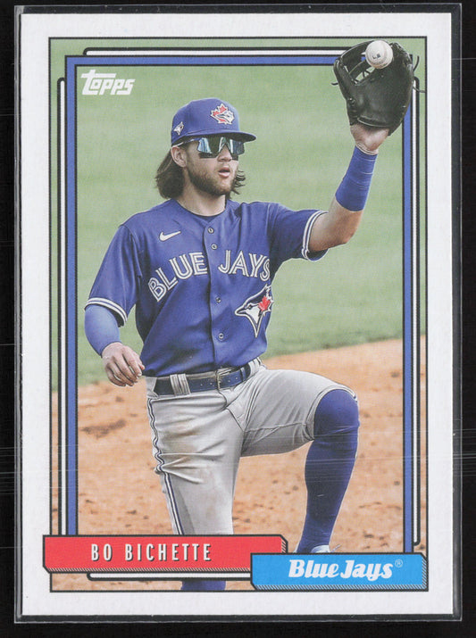 2021 Topps Update #T92-47 Bo Bichette 1992 Topps Redux