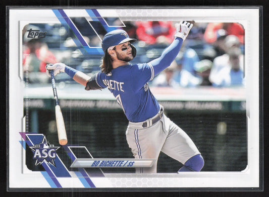 2021 Topps Update #ASG-18 Bo Bichette 2021 MLB All-Stars
