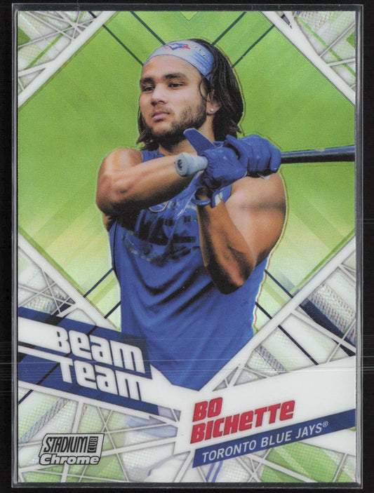 2021 Stadium Club Chrome #BTC-16 Bo Bichette Beam Team