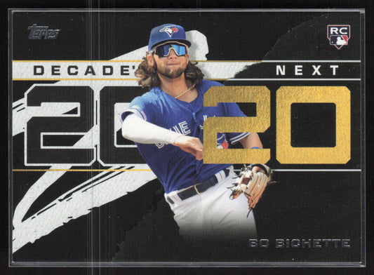 2020 Topps #DN-13 Bo Bichette Decade's Next Black #15/299