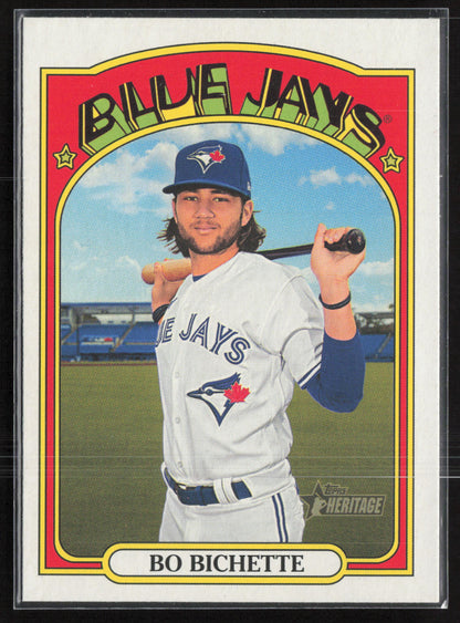 2021 Topps Heritage #293 Bo Bichette