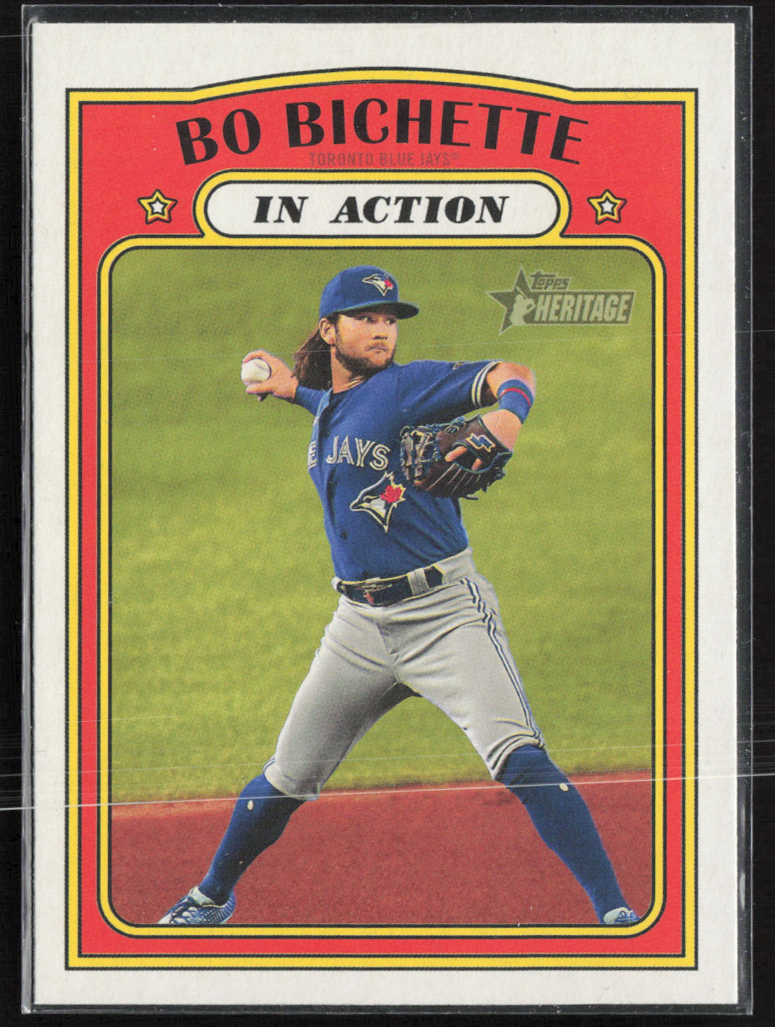 2021 Topps Heritage #294 Bo Bichette