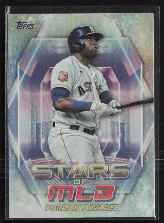2023 Topps #SMLB-45 Yordan Alvarez Stars of MLB Black #/25
