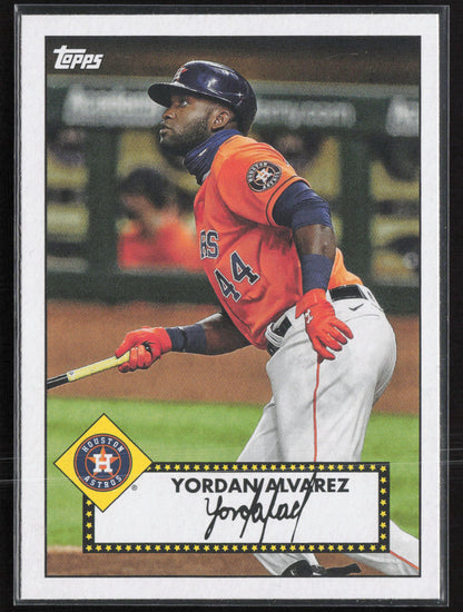 2021 Topps #T52-3 Yordan Alvarez 1952 Topps Redux