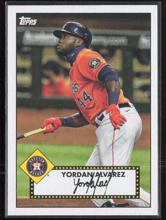 2021 Topps #T52-3 Yordan Alvarez 1952 Topps Redux