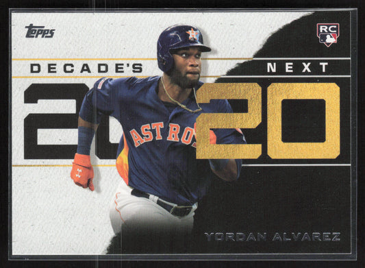 2020 Topps #DN-4 Yordan Alvarez Decade's Next