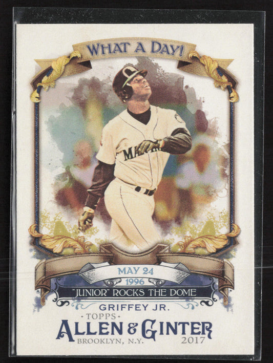 2017 Topps Allen & Ginter #WAD-73 Ken Griffey Jr. What a Day!