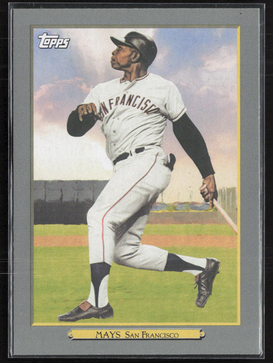 2020 Topps #TR-77 Willie Mays Turkey Red 2020 (Series 2)