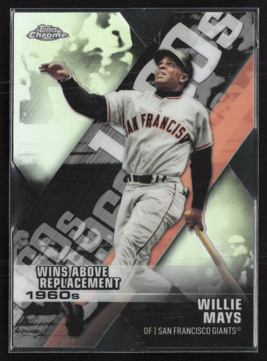 2020 Topps Chrome #DOD-7 Willie Mays Decade of Dominance Die Cut
