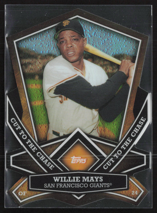 2013 Topps #CTC-23 Willie Mays Cut to the Chase