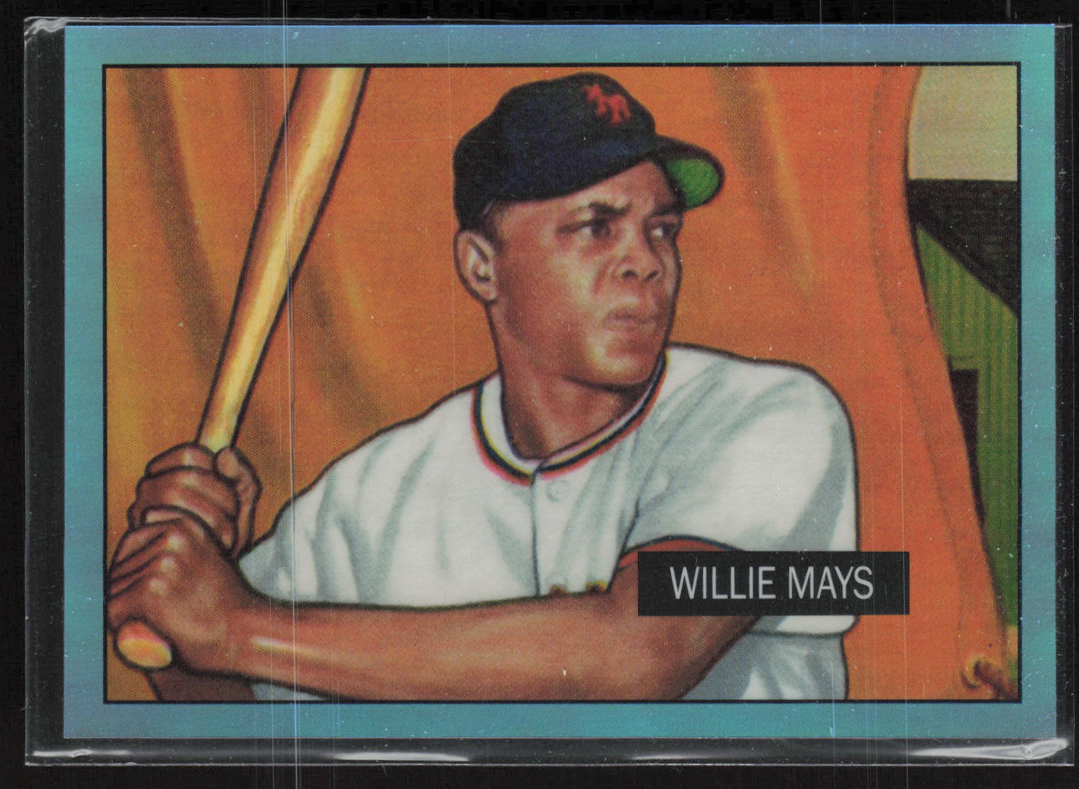 2013 Bowman Chrome #305 Willie Mays Blue Refractor