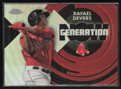 2022 Topps Chrome Update #GNC-17 Rafael Devers Generation Now Chrome