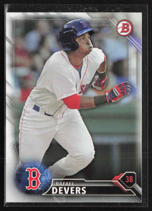 2016 Bowman #BP109 Rafael Devers Prospects