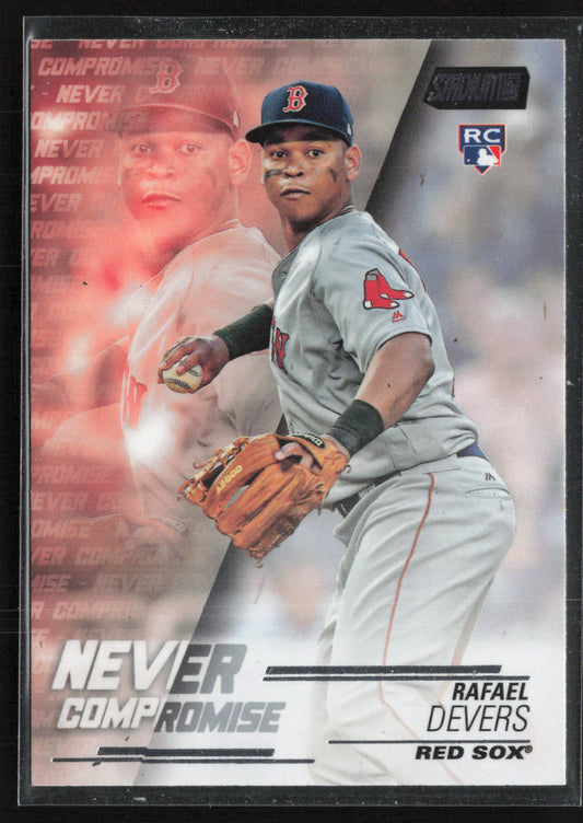 2018 Stadium Club #NC-RD Rafael Devers Never Compromise