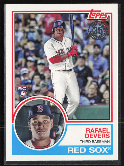 2018 Topps #83-14 Rafael Devers 1983 Topps Baseball