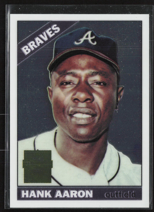 2000 Topps #13 Hank Aaron Hank Aaron Chrome