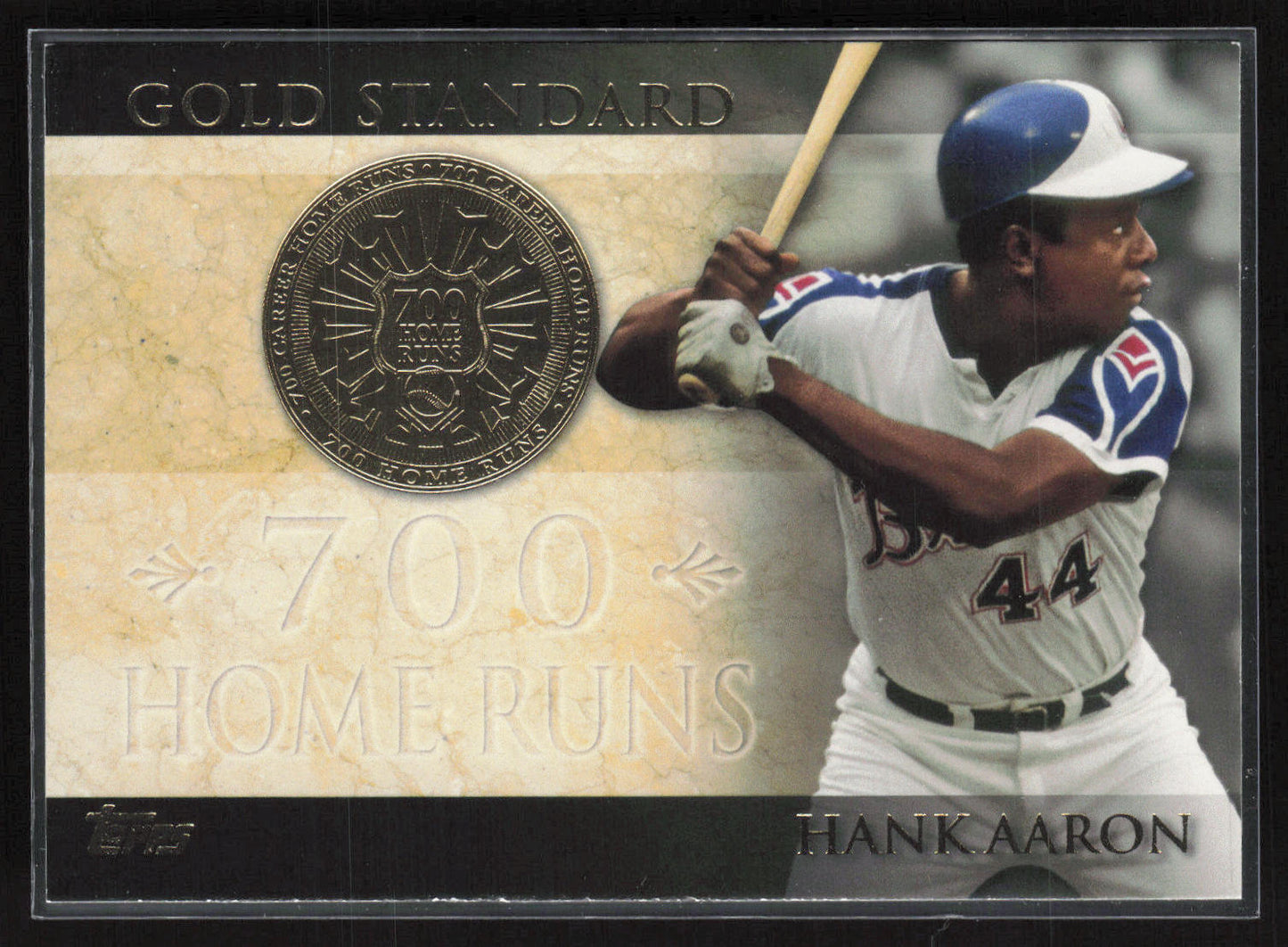 2012 Topps #GS-31 Hank Aaron Gold Standard
