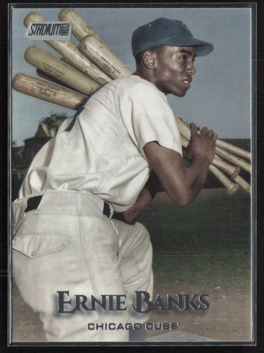 2019 Stadium Club #25 Ernie Banks