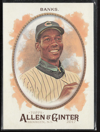 2017 Topps Allen & Ginter #161 Ernie Banks